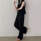 アメスリトップス＋ワイドパンツ セットアップ夏 セットアップ | COCOMOMO | 詳細画像20 
