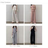 アメスリトップス＋ワイドパンツ セットアップ夏 セットアップ | COCOMOMO | 詳細画像24 