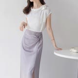 ショルダーリボンブラウス ブラウス オフィス | COCOMOMO | 詳細画像4