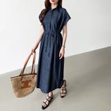 デニムワンピース シャツワンピース 夏ワンピース | COCOMOMO | 詳細画像11