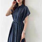 デニムワンピース シャツワンピース 夏ワンピース | COCOMOMO | 詳細画像12