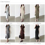 【美シルエット】 ウエストギャザーワンピース Tシャツワンピース | COCOMOMO | 詳細画像50 