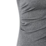 【美シルエット】 ウエストギャザーワンピース Tシャツワンピース | COCOMOMO | 詳細画像49 