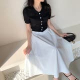 透かし編み ポロニット サマーニット | COCOMOMO | 詳細画像4
