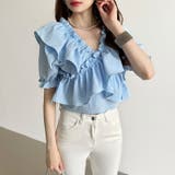 フリルブラウス オフショルダー 夏トップス | COCOMOMO | 詳細画像19