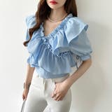 フリルブラウス オフショルダー 夏トップス | COCOMOMO | 詳細画像20