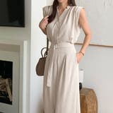 セットアップ夏 ノースリーブシャツ ワイドパンツ | COCOMOMO | 詳細画像4