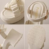 クロスベルト厚底ヒールサンダル サンダル 厚底 | COCOMOMO | 詳細画像18 
