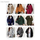 裏起毛バックロゴパーカー 裏起毛 オーバーサイズパーカー | COCOMOMO | 詳細画像49