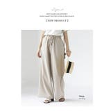 レディース ワイドパンツ ウェストゴム 夏パンツ リラックス | COCOMOMO | 詳細画像7