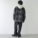 【WEB限定】POLO BCS（ポロ ビーシーエス）シャギーチェックシャツ（MD | coen【men】 | 詳細画像3 