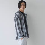 【WEB限定】POLO BCS（ポロ ビーシーエス）ガーゼチェックシャツパーカー | coen【men】 | 詳細画像11 