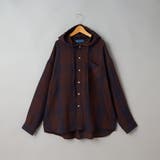 【WEB限定】POLO BCS（ポロ ビーシーエス）ガーゼチェックシャツパーカー | coen【men】 | 詳細画像15 