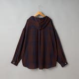 【WEB限定】POLO BCS（ポロ ビーシーエス）ガーゼチェックシャツパーカー | coen【men】 | 詳細画像16 