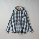 【WEB限定】POLO BCS（ポロ ビーシーエス）ガーゼチェックシャツパーカー | coen【men】 | 詳細画像24 