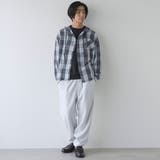 【WEB限定】POLO BCS（ポロ ビーシーエス）ガーゼチェックシャツパーカー | coen【men】 | 詳細画像8 