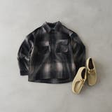 【WEB限定】POLO BCS 起毛シャギーチェックCPOシャツ（BLACK） | coen【men】 | 詳細画像1 