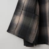 【WEB限定】POLO BCS 起毛シャギーチェックCPOシャツ（BLACK） | coen【men】 | 詳細画像9 