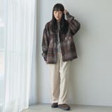 【WEB限定】POLO BCS 起毛シャギーチェックCPOシャツ（MOCA） | coen【men】 | 詳細画像2 