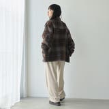 【WEB限定】POLO BCS 起毛シャギーチェックCPOシャツ（MOCA） | coen【men】 | 詳細画像3 