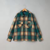 【WEB限定】POLO BCS 起毛シャギーチェックCPOシャツ（KELLY） | coen【men】 | 詳細画像9 