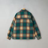 【WEB限定】POLO BCS 起毛シャギーチェックCPOシャツ（KELLY） | coen【men】 | 詳細画像10 