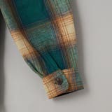 【WEB限定】POLO BCS 起毛シャギーチェックCPOシャツ（KELLY） | coen【men】 | 詳細画像12 