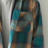 【WEB限定】POLO BCS 起毛シャギーチェックCPOシャツ（KELLY） | coen【men】 | 詳細画像8 