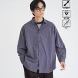 DK.GRAY | 楽はおりシャツ【ストレッチ、吸水速乾、防シワ】 | coen【men】