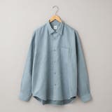 LT.BLUE | スウェードライクシャツ | coen【men】