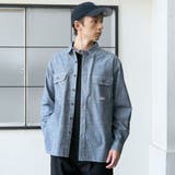 SMITH’S（スミス）別注ロングスリーブワークシャツ | coen【men】 | 詳細画像16 
