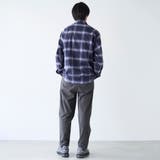 楽はおりオンブレチェックシャツ【ストレッチ、防シワ】 | coen【men】 | 詳細画像10 