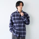 楽はおりオンブレチェックシャツ【ストレッチ、防シワ】 | coen【men】 | 詳細画像11 