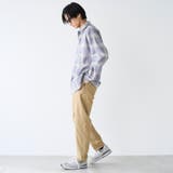 楽はおりオンブレチェックシャツ【ストレッチ、防シワ】 | coen【men】 | 詳細画像3 