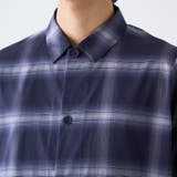 楽はおりオンブレチェックシャツ【ストレッチ、防シワ】 | coen【men】 | 詳細画像20 