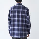 楽はおりオンブレチェックシャツ【ストレッチ、防シワ】 | coen【men】 | 詳細画像25 