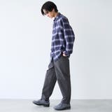 楽はおりオンブレチェックシャツ【ストレッチ、防シワ】 | coen【men】 | 詳細画像9 