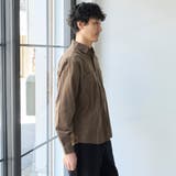 コーデュロイレギュラーカラーシャツ | coen【men】 | 詳細画像21 