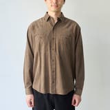 コーデュロイレギュラーカラーシャツ | coen【men】 | 詳細画像23 