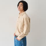 コーデュロイレギュラーカラーシャツ | coen【men】 | 詳細画像7 