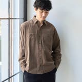 MOCA | コーデュロイレギュラーカラーシャツ | coen【men】