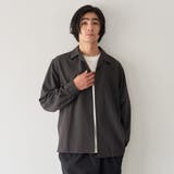 【通気性、UVカット】リラックスオータム無地シャツ | coen【men】 | 詳細画像4