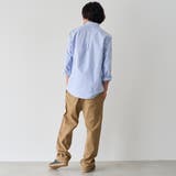 ベア刺繍 ベーシックハイカウントオックスフォード ボタンダウンシャツ | coen【men】 | 詳細画像19 