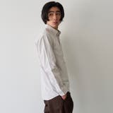 ベア刺繍 ベーシックハイカウントオックスフォード ボタンダウンシャツ | coen【men】 | 詳細画像36 