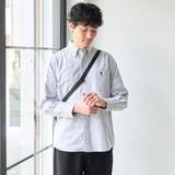 ベア刺繍 ベーシックハイカウントオックスフォード ボタンダウンシャツ | coen【men】 | 詳細画像9 