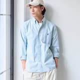 KELLY | ベア刺繍 ベーシックハイカウントオックスフォード ボタンダウンシャツ | coen【men】