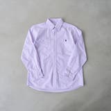 LILAC | ベア刺繍 ベーシックハイカウントオックスフォード ボタンダウンシャツ | coen【men】