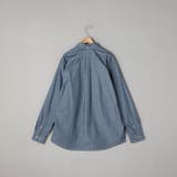 ワンポイントベア刺繍 ボタンダウンシャンブレーシャツ | coen【men】 | 詳細画像10