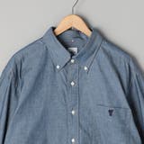 ワンポイントベア刺繍 ボタンダウンシャンブレーシャツ | coen【men】 | 詳細画像11