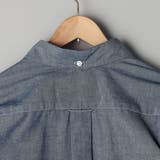 ワンポイントベア刺繍 ボタンダウンシャンブレーシャツ | coen【men】 | 詳細画像12